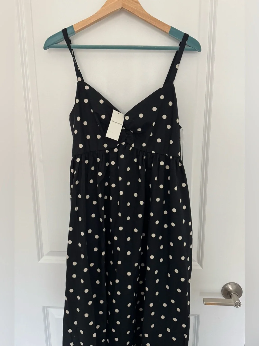 NWT Abercrombie & Fitch Sweetheart Babydoll Maxi Dress